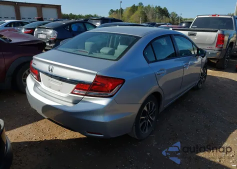 2014 Honda Civic Ex из США, поврежденный, VIN 19XFB2F86EE061817